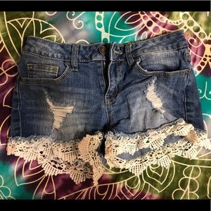 Altr’d state denim shorts